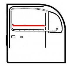 Deurraamrubber binnenzijde links 8.68-
