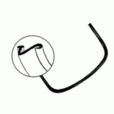 Motorcompartiment rubber 8.66- (Budget-friendly)
