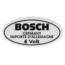 Sticker "6 Volt" bobine, -7.67