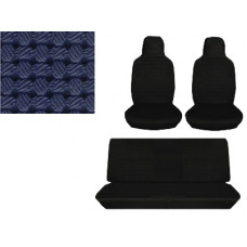 Stoelbekleding cabrio set blauw 8.73-7.76