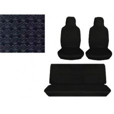 Stoelbekleding set zwart 8.73-7.76