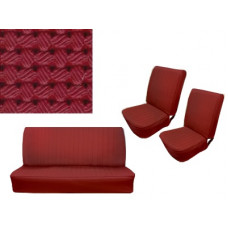 Stoelbekleding cabrio set rood 8.57-7.64