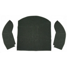 Boot liner convertible velour Black 8.55-7.72