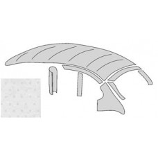 Hemel wit geperforeerd compleet -.56 Ragtop
