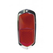 Achterlicht lens chroom 56-59 rood