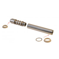Push rod tube, adjustable, ALU, each
