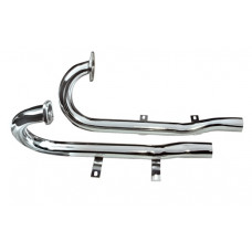 Kachelpot vervangers, Chrome, paar