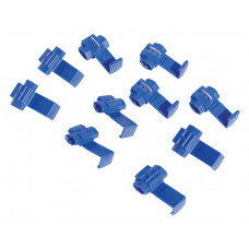 Kabelverbinder zelfsnijdend blauw