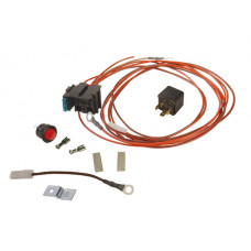 Cable set, heatable front window/rear window