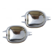 Deurgreep beschermers, Aluminium, 8.71-, pair