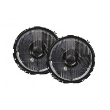 Koplamp "black", H4