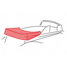 Kaphoes zwart vinyl, convertible 8.72-77 (VIN 157 2076 925)