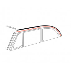 Aluminium kapframerubber montagestrips, 8.71-7.72