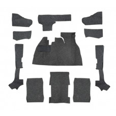 Tapijt set, cabrio, grijs, 1303, Käfer Cabrio 1303 8.72-