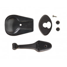 Crank handle repair set, black, 8.63-7.92