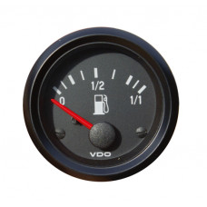 Fuel gauge "COCKPIT INTERNATIONAL", 52mm, for lever sender