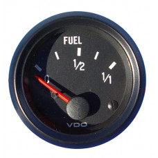 Fuel gauge "COCKPIT INTERNATIONAL", 52mm, standard sender