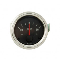 Amperemeter "COCKPIT INTERNATIONAL", 52 mm, chroom