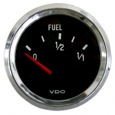 Fuel gauge "COCKPIT INTERNATIONAL", 52mm, beetle, standard sende
