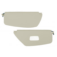 Zonnekleppen wit 8.64-7.67 spiegel