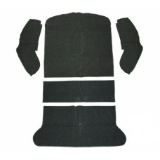 Boot liner velour Black 8.64-7.72