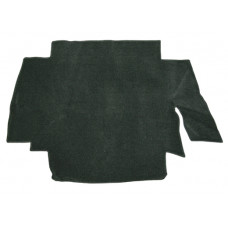 Kofferbak tapijt, Karmann, zwart velour, 8.67-7.74