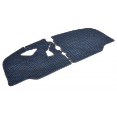 Vloermat, Kokos, 8.67-7.72, blauw/zwart