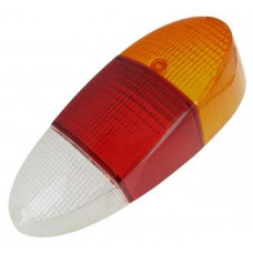 Achterlicht lens 69-71 oranje-rood-wit