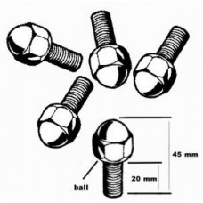 Wielbouten Origineel M12 Verchroomd