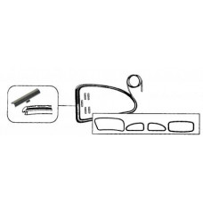 Plastic sierlijst set 1303