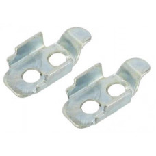 Coat hook support, pair