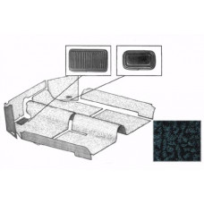 Carpet kit, black, 8.57-7.68