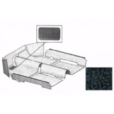 Carpet kit, black, 8.72-