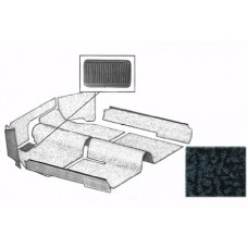 Carpet kit, black, 1302
