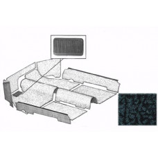 Carpet kit, black, 1303