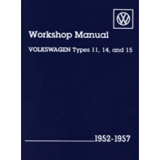 VW Workshop Manual Beetle & Karmann Ghia 52-57 (English)